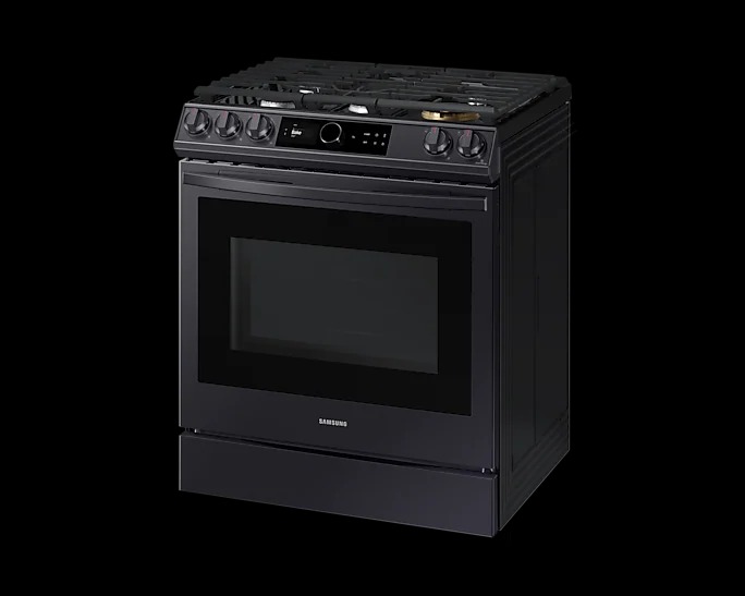 ca gas range with true convction and air fry nx60t8711 nx60t8711sg aa rperspectiveblack 236006962 11zon