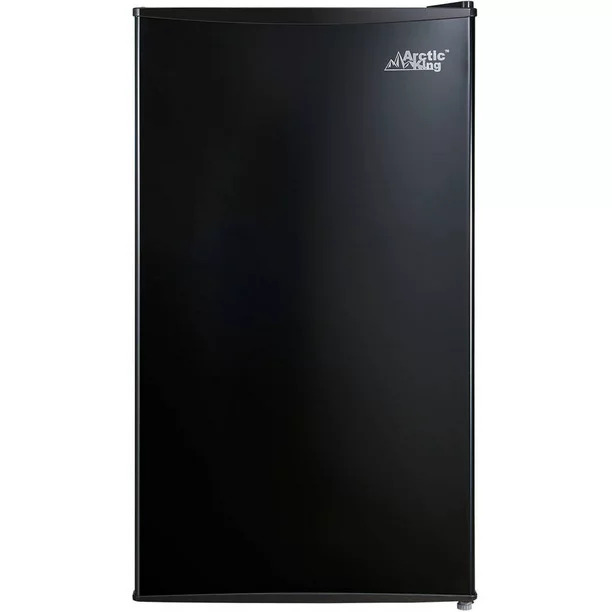 black mini fridge