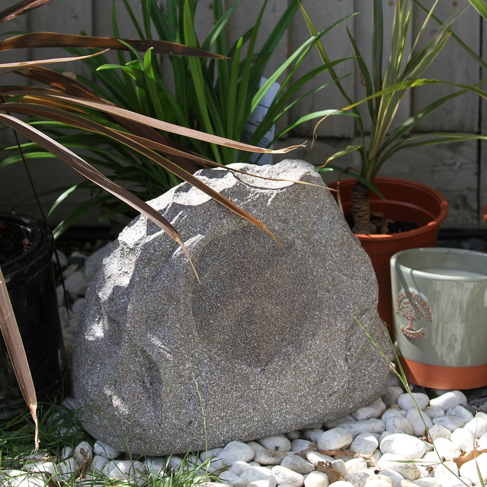Outdoor Garden Rock Speaker Stone2