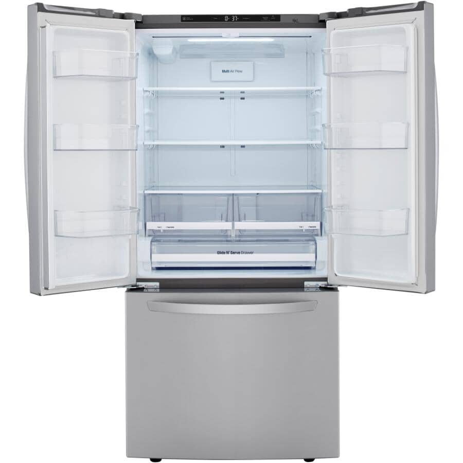 !lg-33-251-cu-ft-smudge-resistant-french-door-bottom-freezer-refrigerator-lrfcs2503s-stainless-steel-home-hardware-e