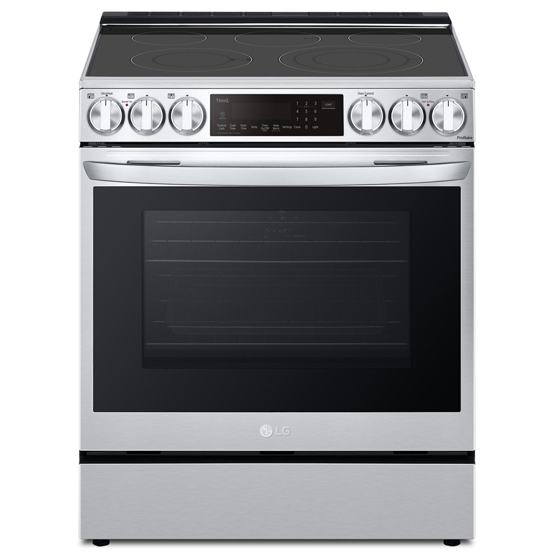 LG 30 Inch Stove 6.3 cu ft. Electric Slide-In Stove